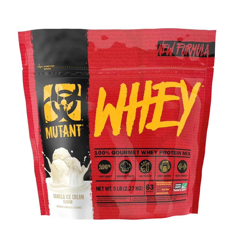 Mutant - Mutant Whey, Vanilla Ice Cream - 2270g billede