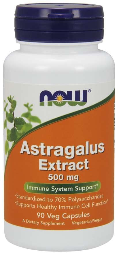 Astragalekstrakt, 500 mg - 90 vegetabilske kapsler