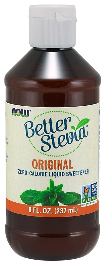 NOW Foods - Better Stevia Liquid, Original - 237 ml.