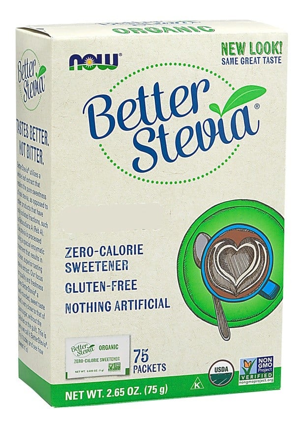 NOW Foods - Better Stevia Packets - 75 packets