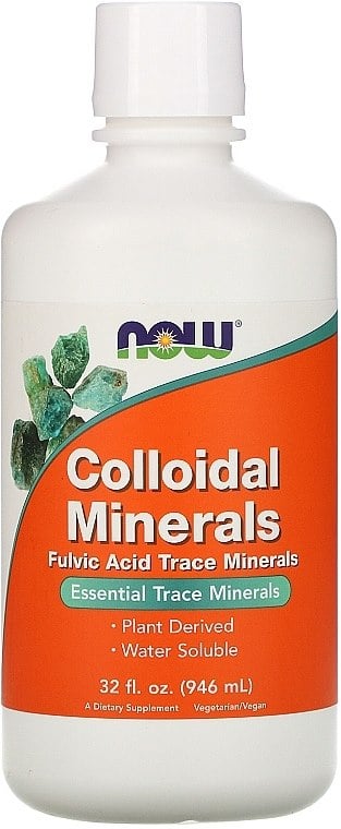 NOW Foods - Colloidal Minerals, Original - 946 ml.