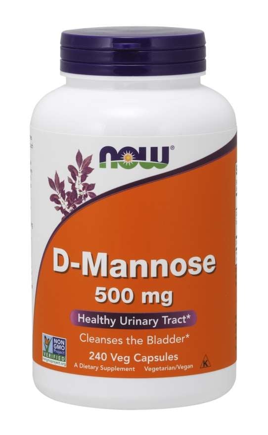 D-Mannose, 500 mg - 240 vegetabilske kapsler