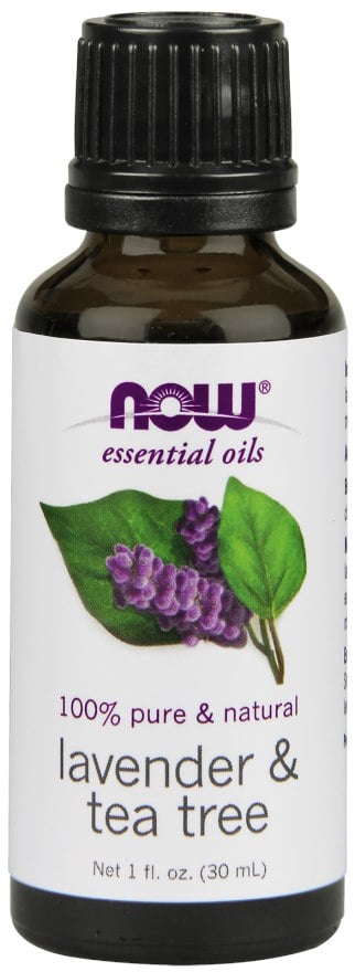NOW Foods - Essential Oil, Lavender & Tea Tree Oil - 30 ml.