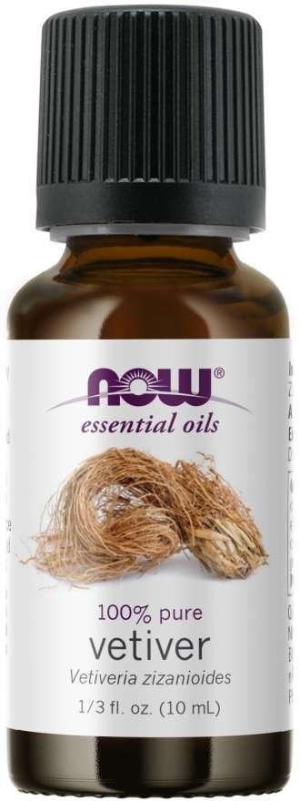 NOW Foods - Essential Oil, Vetiver Oil - 10 ml.