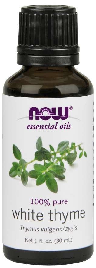 NOW Foods - Essential Oil, White Thyme Oil - 30 ml.