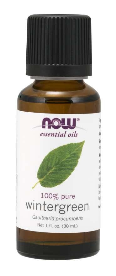NOW Foods - Essential Oil, Wintergreen Oil - 30 ml.