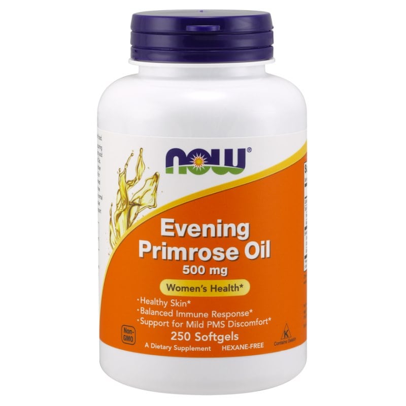 NOW Foods - Evening Primrose Oil, 500mg - 250 softgels