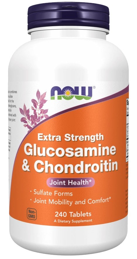 NOW Foods - Glucosamine & Chondroitin Extra Strength - 240 tabs