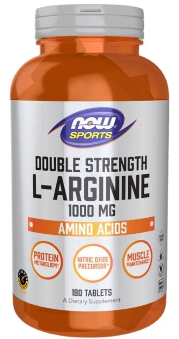 NOW Foods - L-Arginine, 1000mg - 180 tablets
