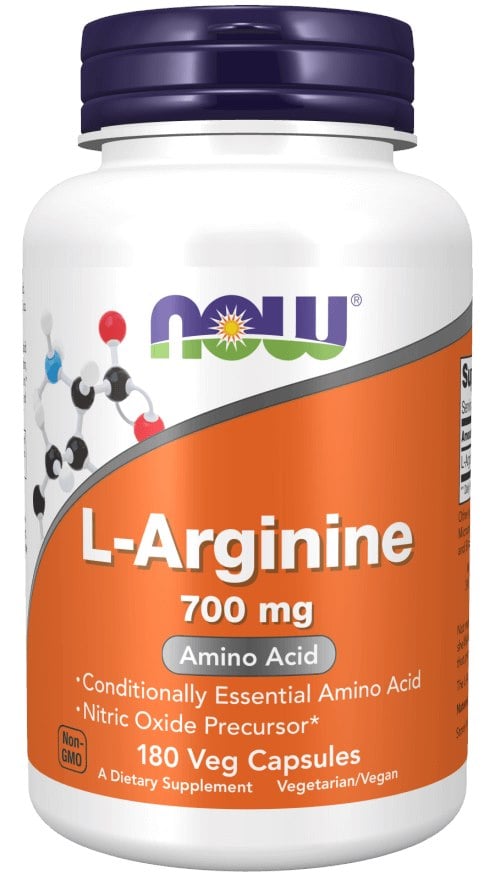 NOW Foods - L-Arginine, 700mg - 180 vcaps