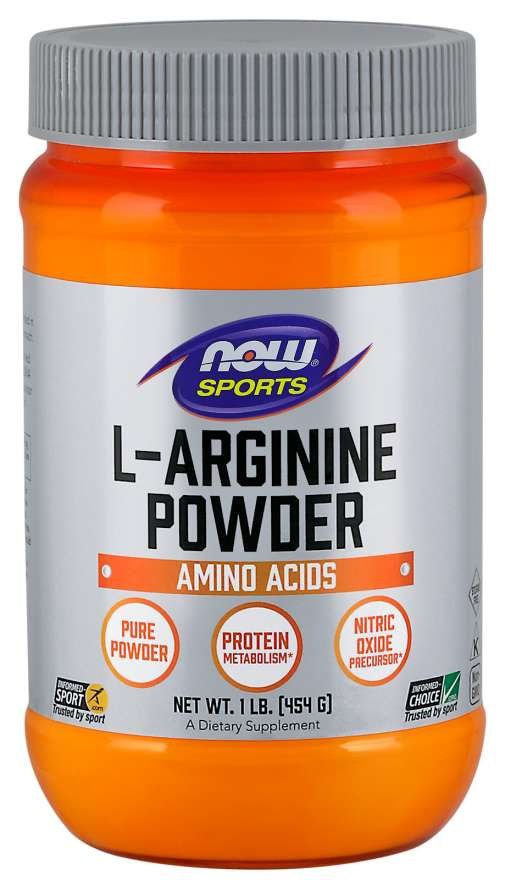 NOW Foods - L-Arginine, Powder - 454g