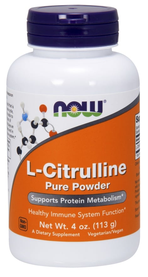 NOW Foods - L-Citrulline, Pure Powder - 113g