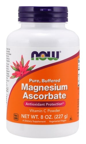 NOW Foods - Magnesium Ascorbate, Buffered Powder - 227g