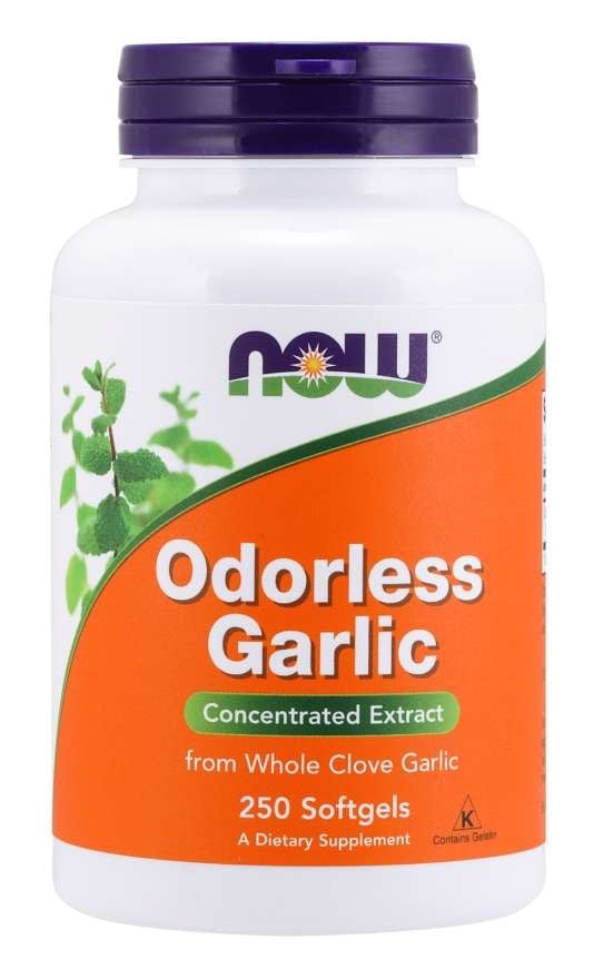 NOW Foods - Odorless Garlic - 250 softgels