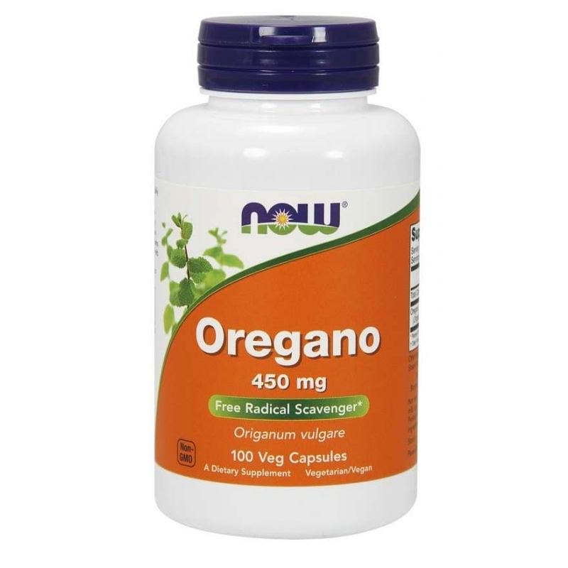Oregano, 450 mg - 100 vegetabilske kapsler