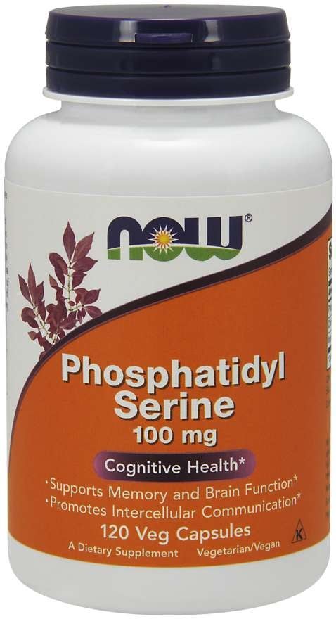NOW Foods - Phosphatidyl Serine, 100mg - 120 vcaps