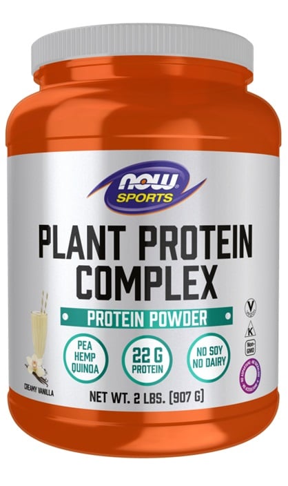 NOW Foods - Plant Protein Complex, Creamy Vanilla - 907g