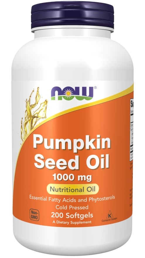 NOW Foods - Pumpkin Seed Oil, 1000mg - 200 softgels