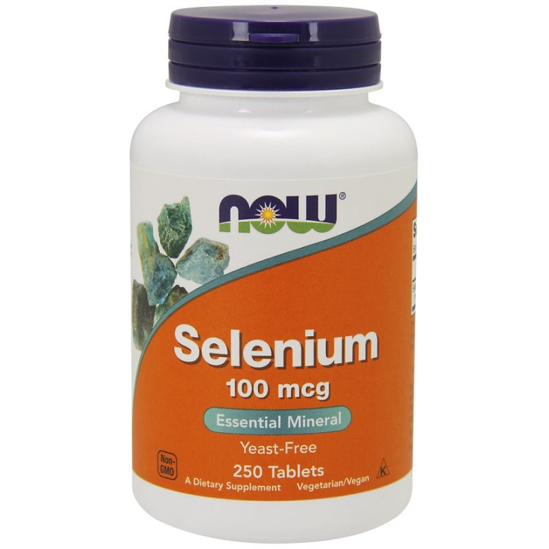 NOW Foods - Selenium, 100mcg - 250 tabs