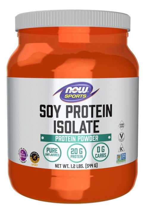 NOW Foods - Soy Protein Isolate, Unflavored - 544g