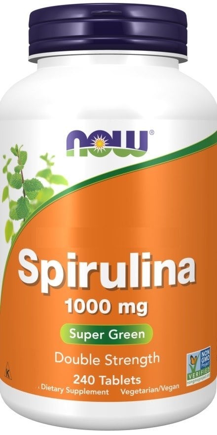Økologisk Certificeret Spirulina, 1000 mg - 240 tabletter