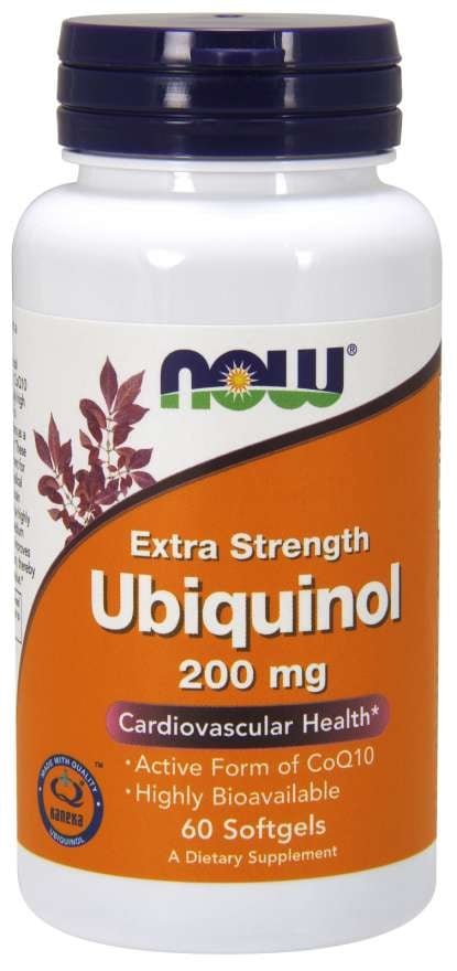 NOW Foods - Ubiquinol, 200mg - 60 softgels