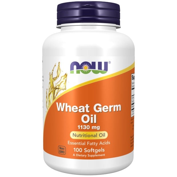 NOW Foods - Wheat Germ Oil, 1130mg - 100 softgel