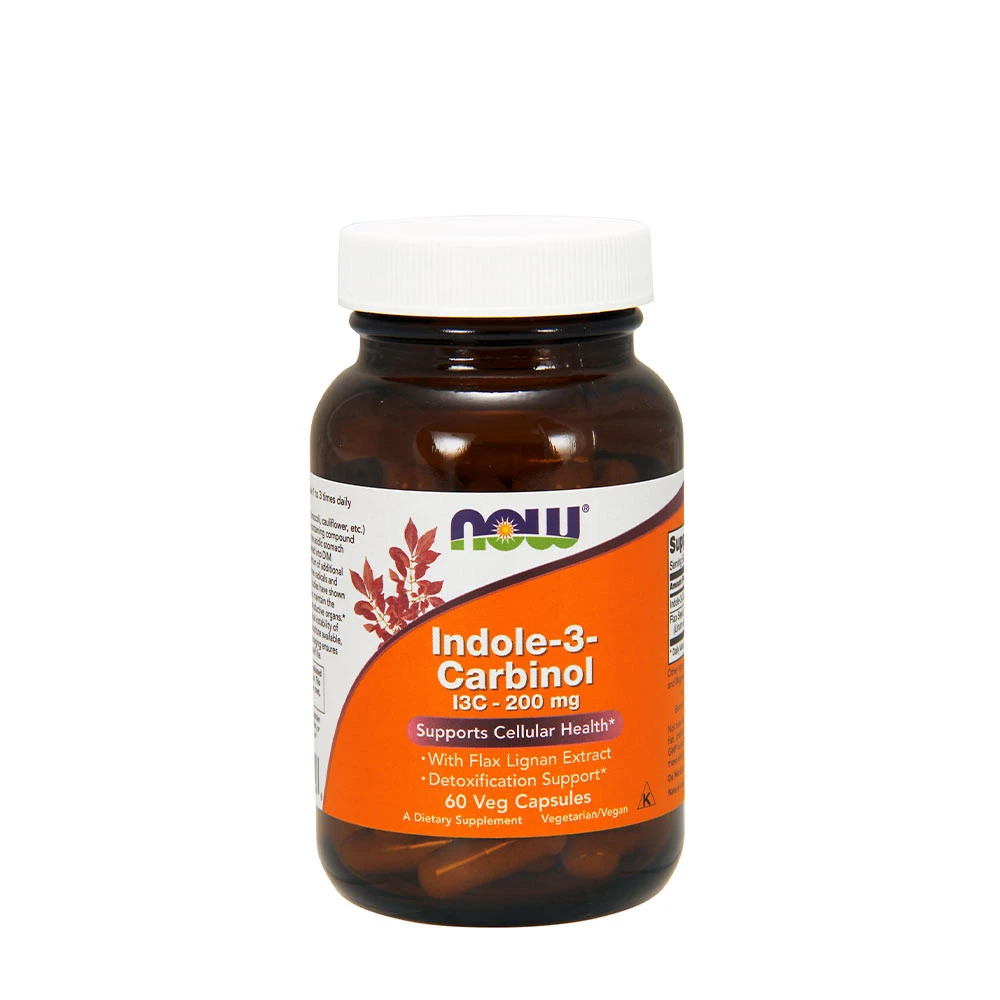 Indol-3-Carbinol (I3C), 200 mg - 60 vegetabilske kapsler