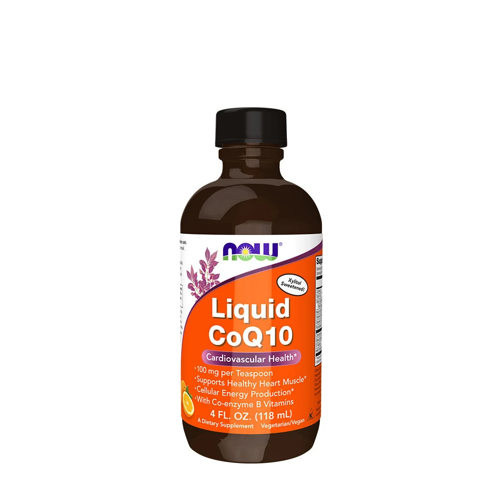 NOW Foods - CoQ10 Flydende - 118 ml