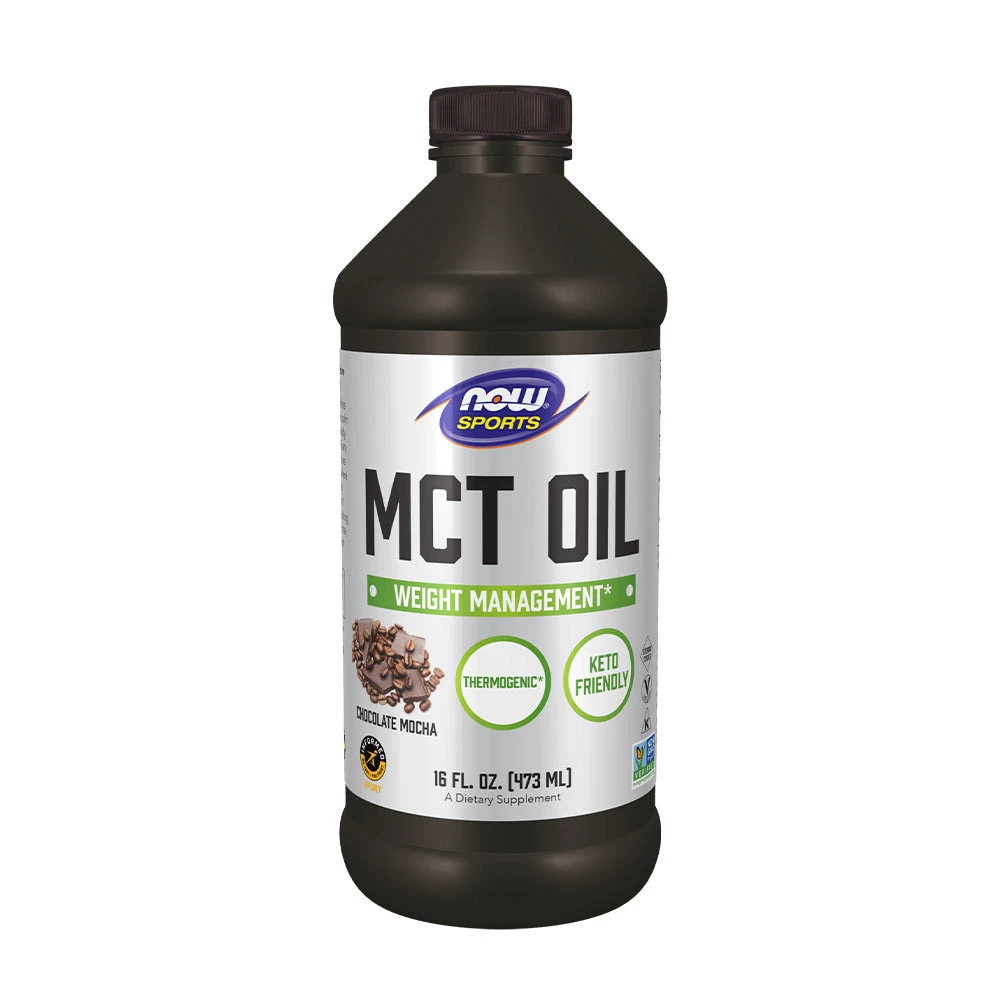 NOW - MCT Oil Chocolate Mocha 473 ml