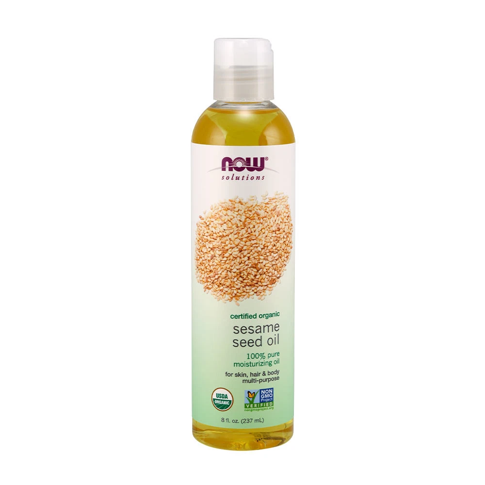 NOW Foods – Økologisk Sesamfrøolie 237 ml