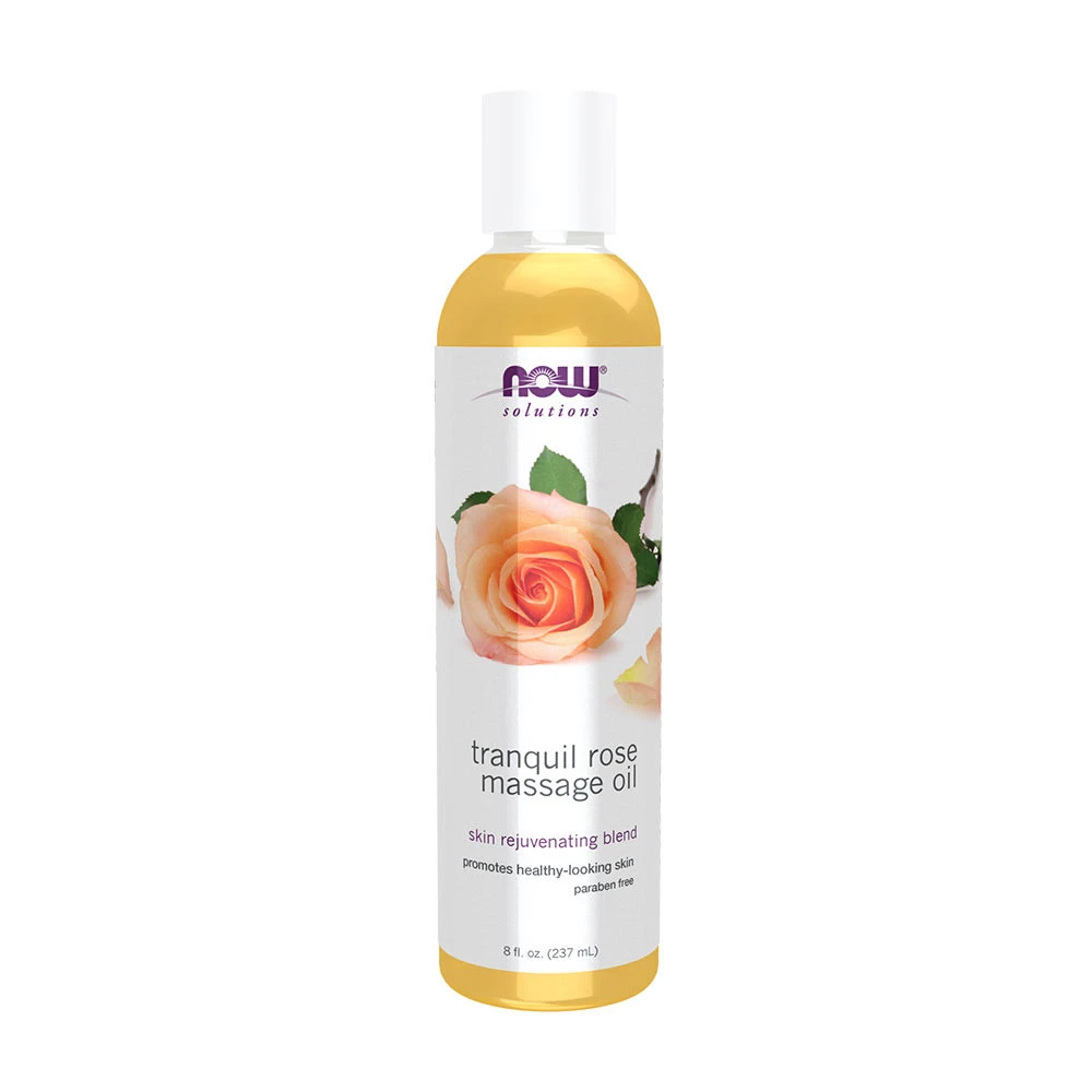 NOW Foods – Tranquil Rose Massageolie 237 ml
