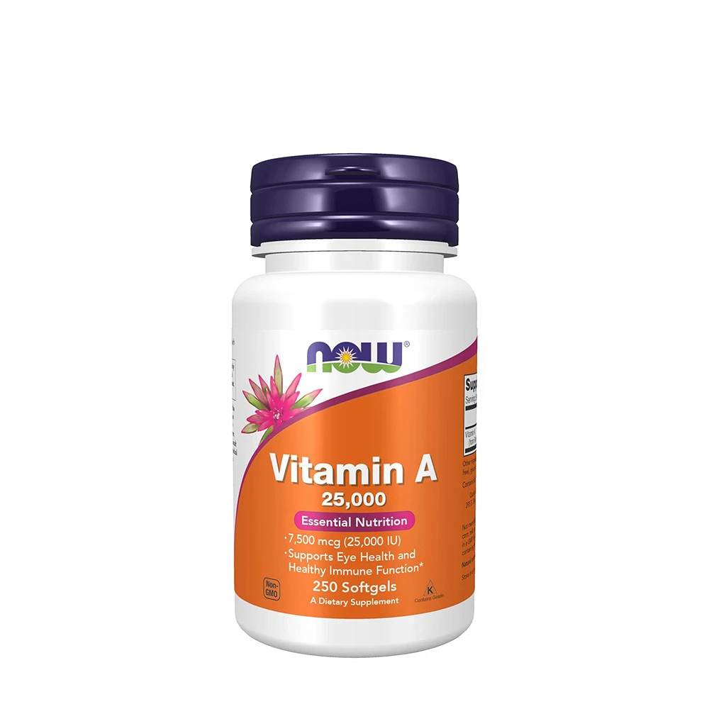 NOW Foods – Vitamin A 25000 IU, 250 Softgels