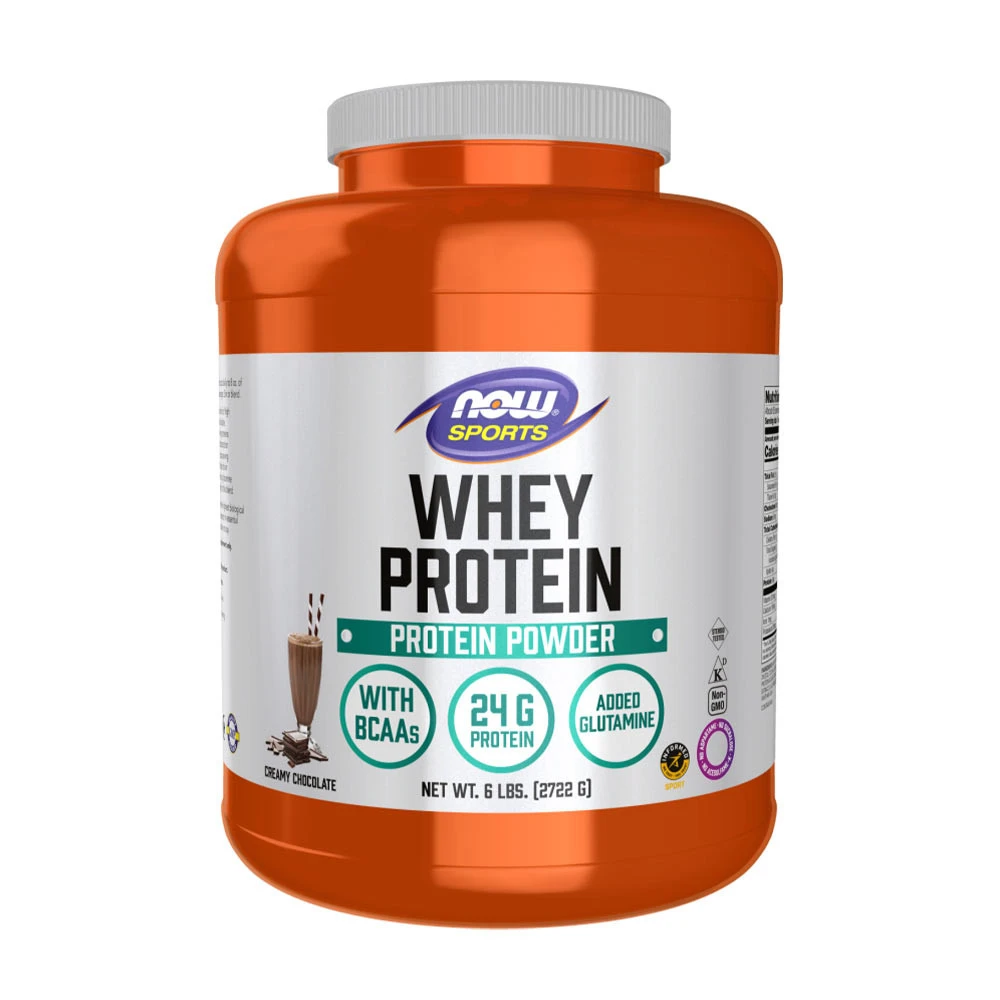NOW Foods – Whey Protein Creamy Chocolate 2722 g