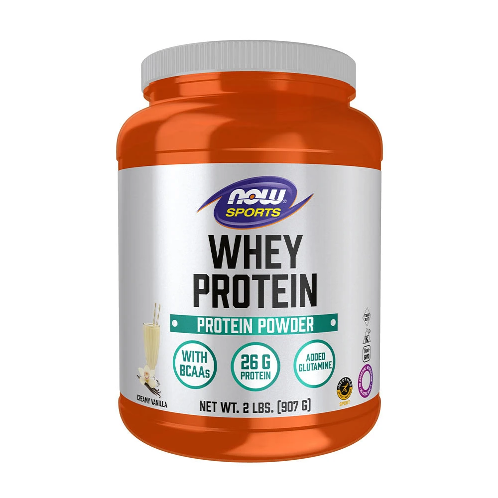NOW Foods – Whey Protein 907 g, Creamy Vanilla