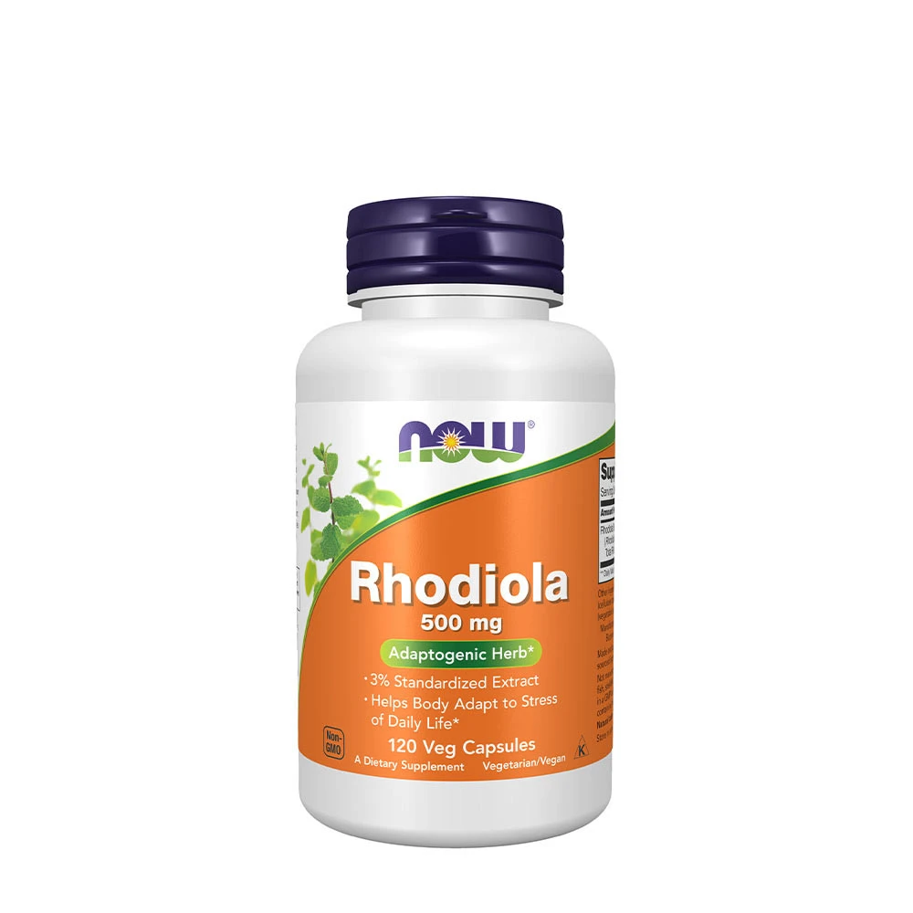 Rhodiola, 500 mg - 120 vegetabilske kapsler