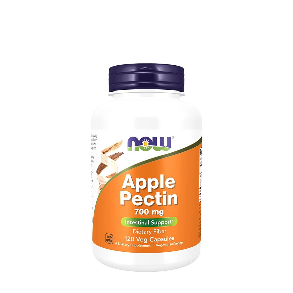 NOW Foods - Apple Pectin, 700mg - 120 vcaps billede
