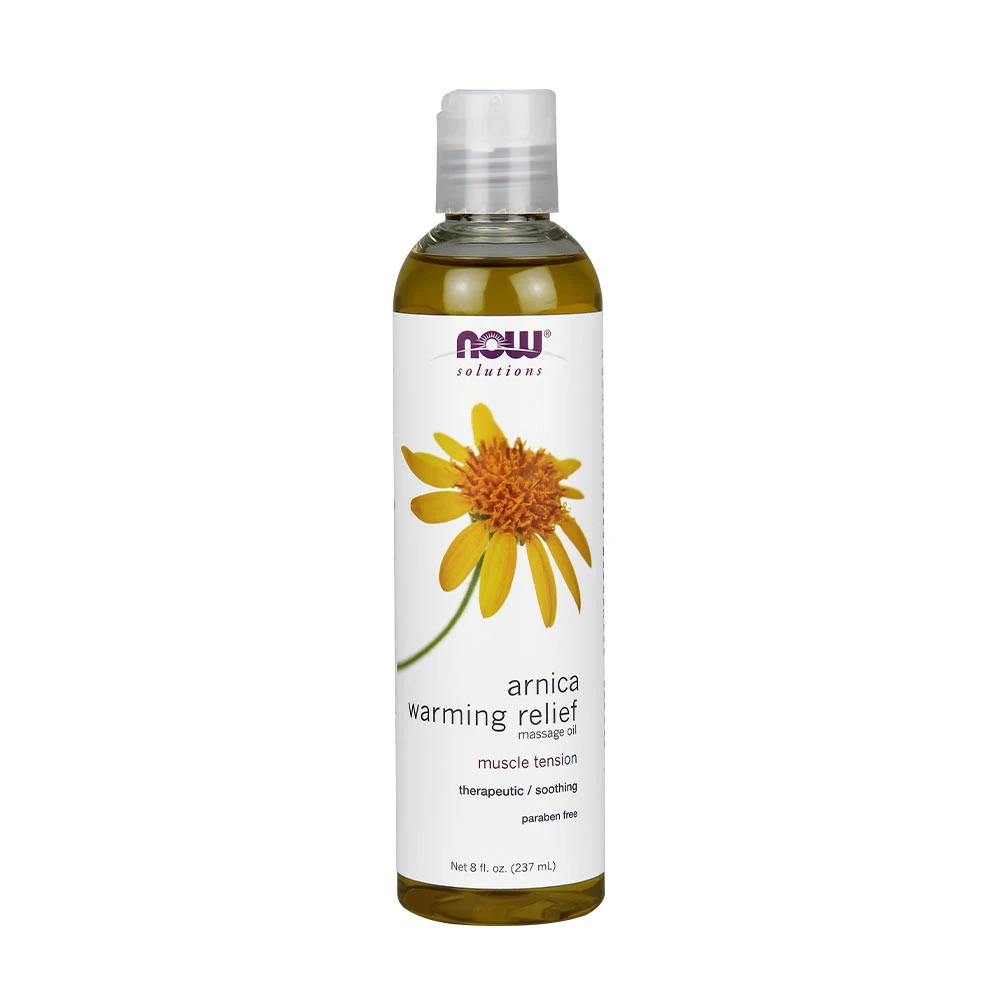 NOW Foods - Arnica Soothing Massage Oil - 237 ml.