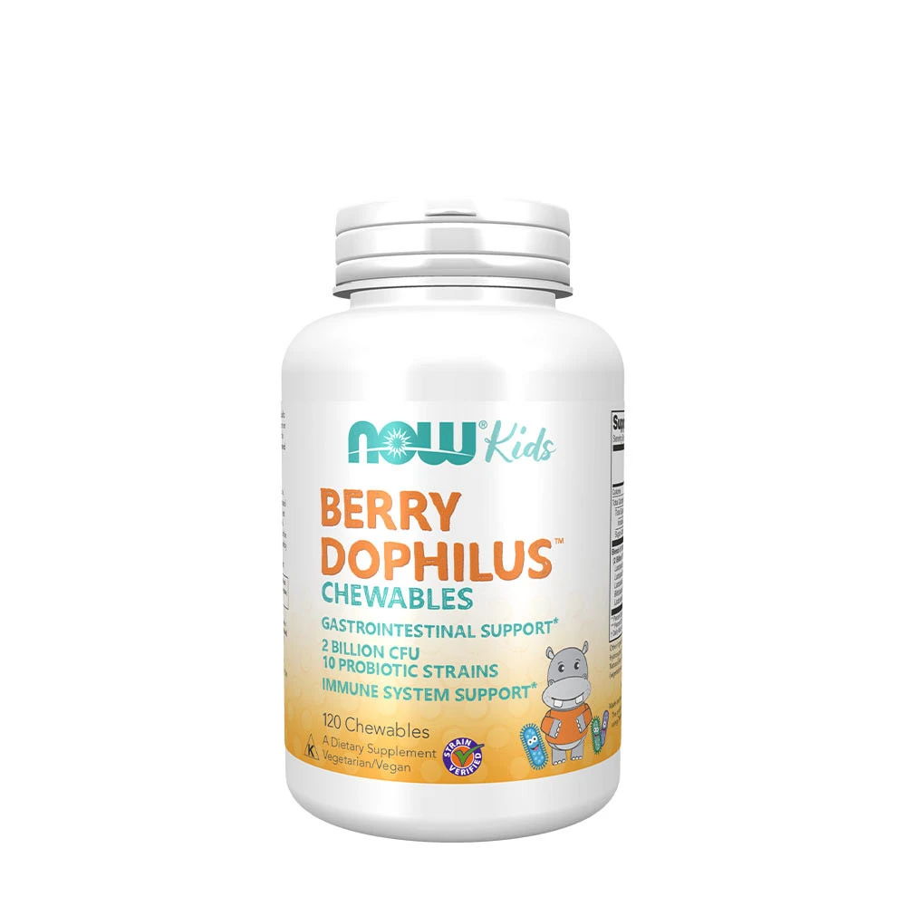 NOW Foods - BerryDophilus Kids Chewables - 120 chewables