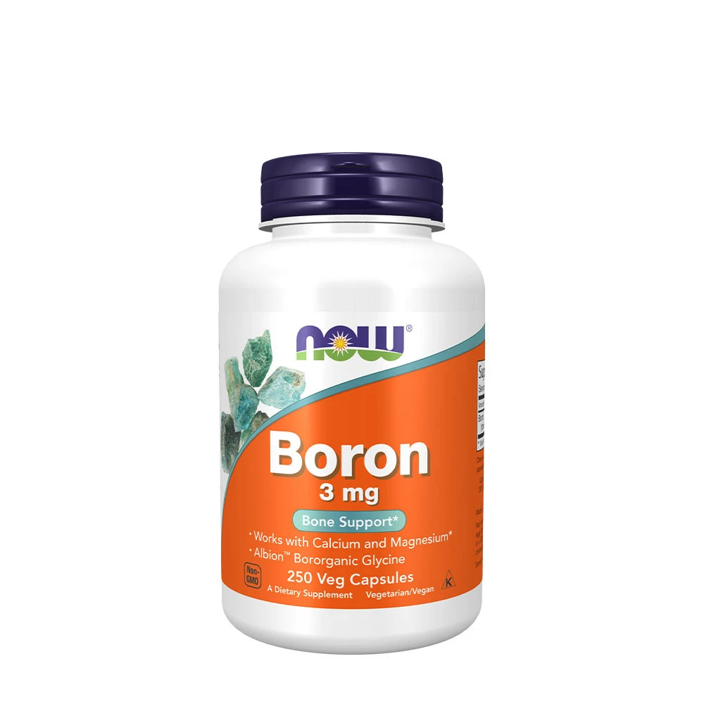 NOW Foods - Boron, 3mg - 250 caps