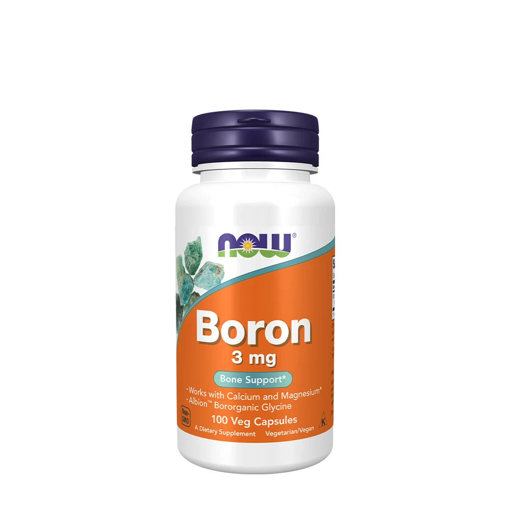 NOW Foods - Boron, 3mg - 100 caps