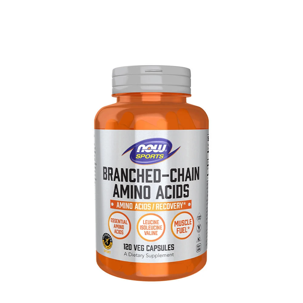 NOW Foods - Branched-Chain Amino Acids - 120 vcaps