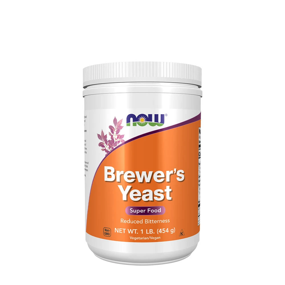 NOW Foods - Brewer's Yeast, Powder - 454g