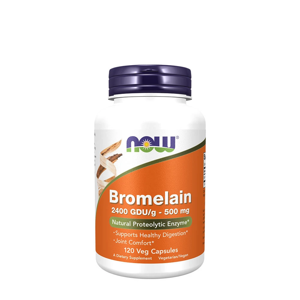 NOW Foods - Bromelain, 500mg - 120 vcaps