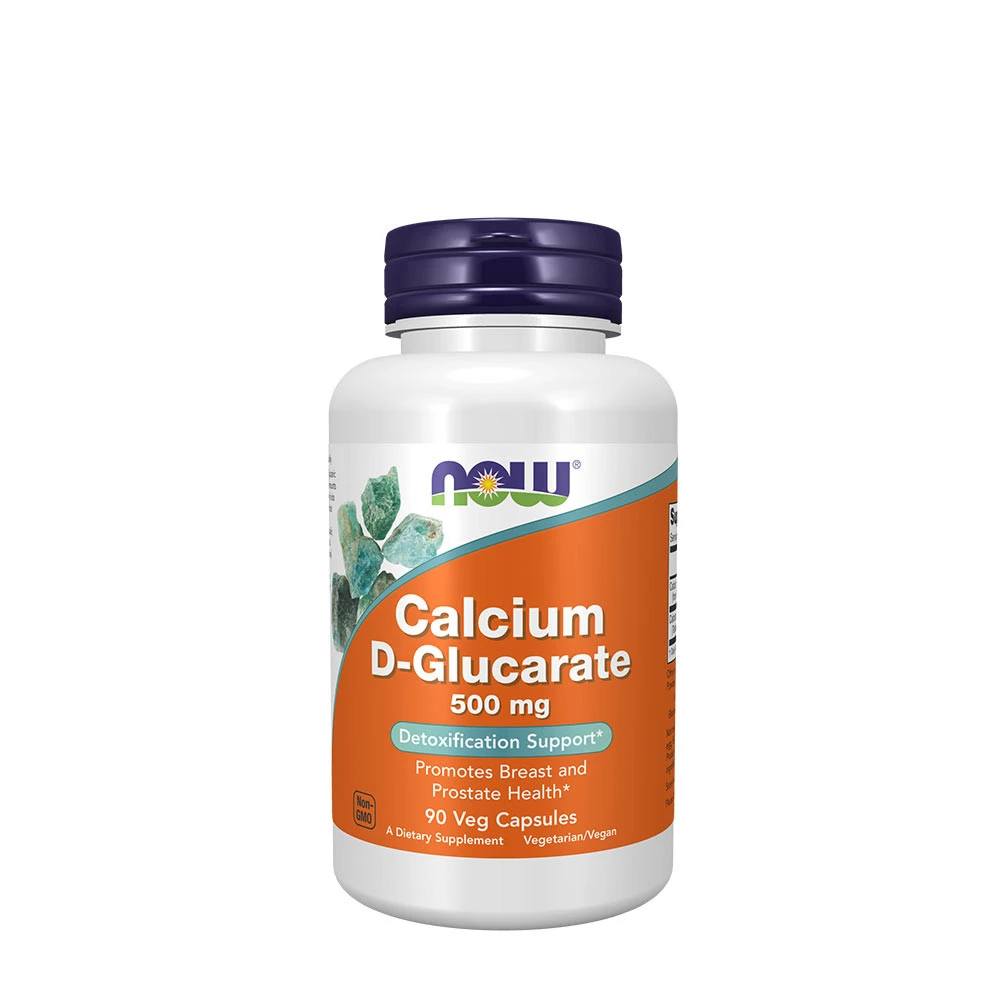 NOW Foods - Calcium D-Glucarate, 500mg - 90 vcaps
