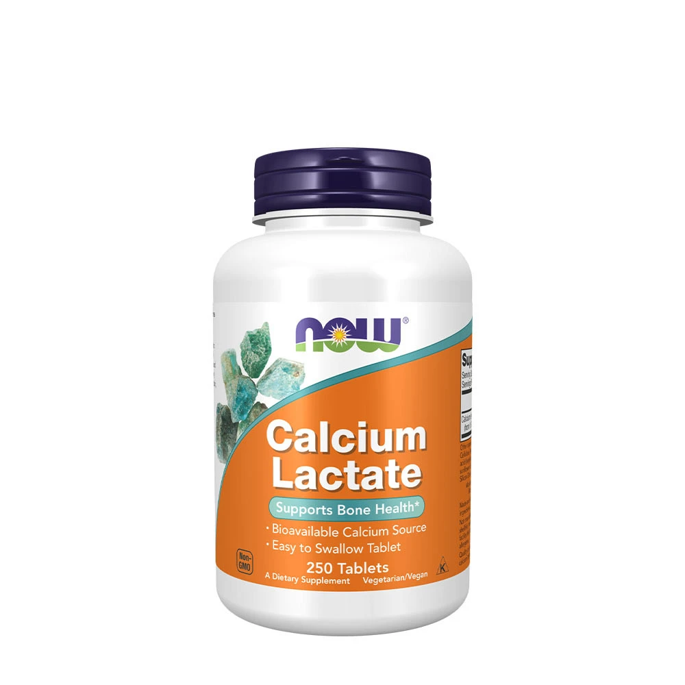 NOW Foods - Calcium Lactate - 250 tablets