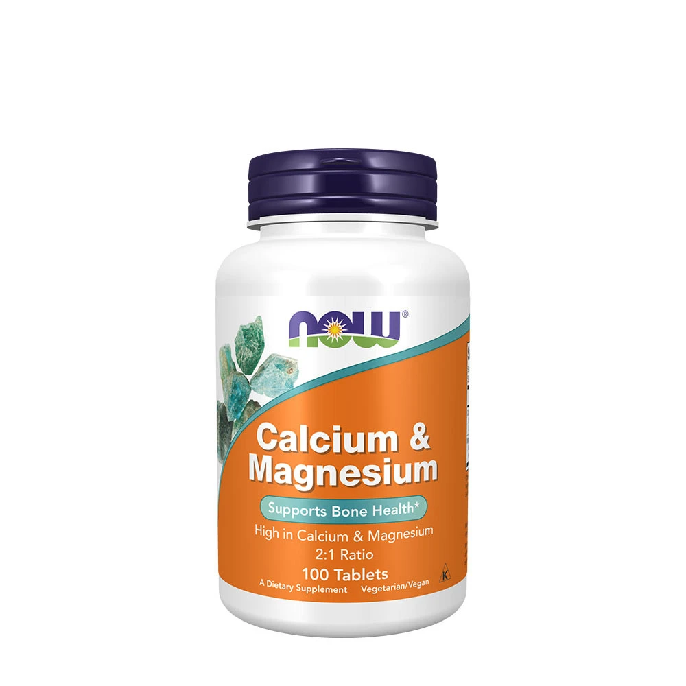 NOW Foods - Calcium & Magnesium - 100 tablets