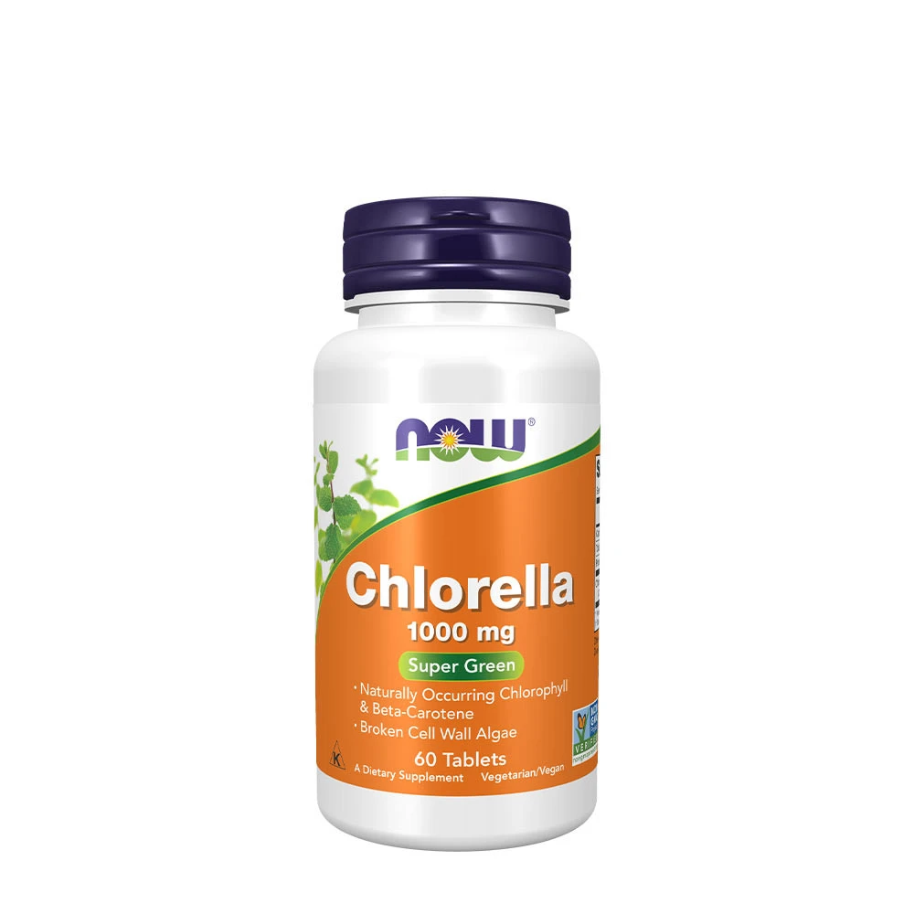 NOW Foods - Chlorella, 1000mg - 60 tabs