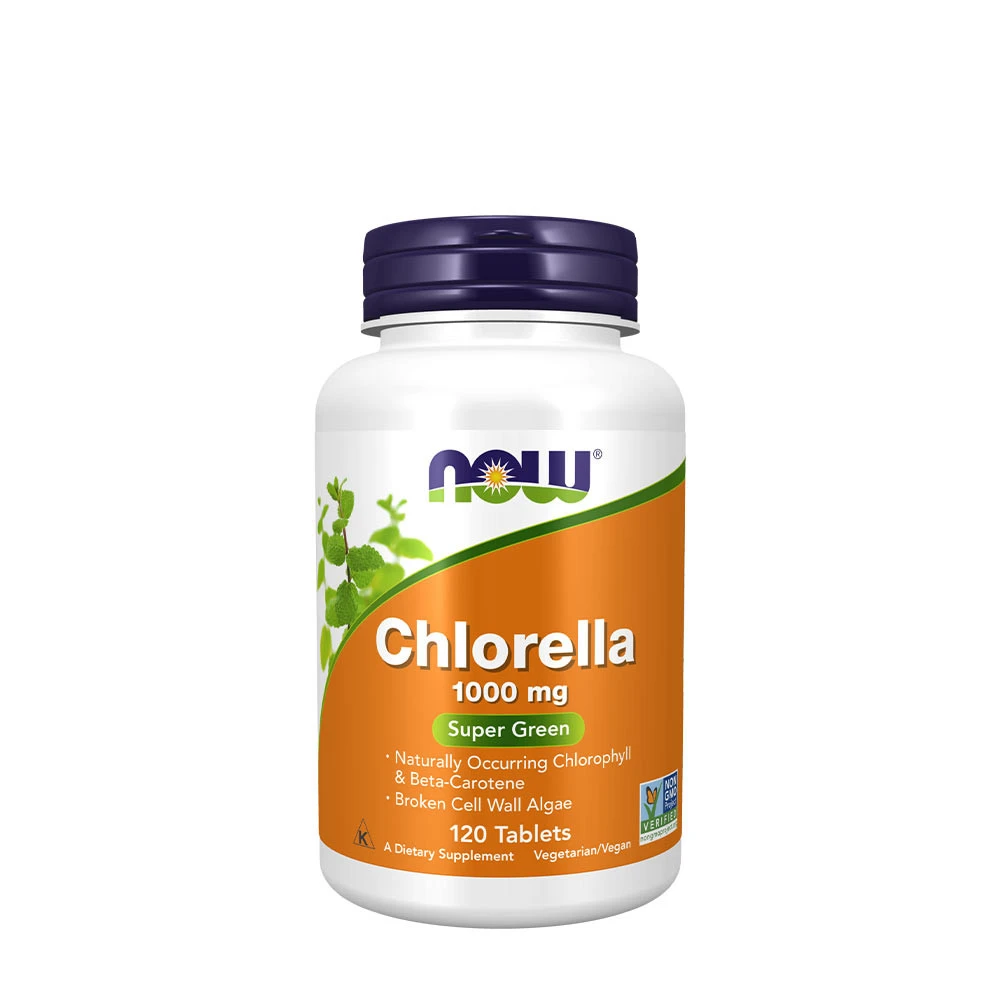 NOW Foods - Chlorella, 1000mg - 120 tabs