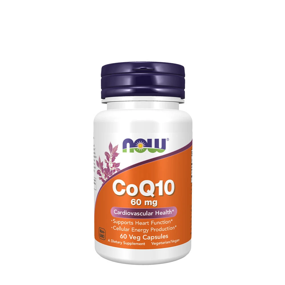 NOW Foods - CoQ10, 60mg - 60 vcaps